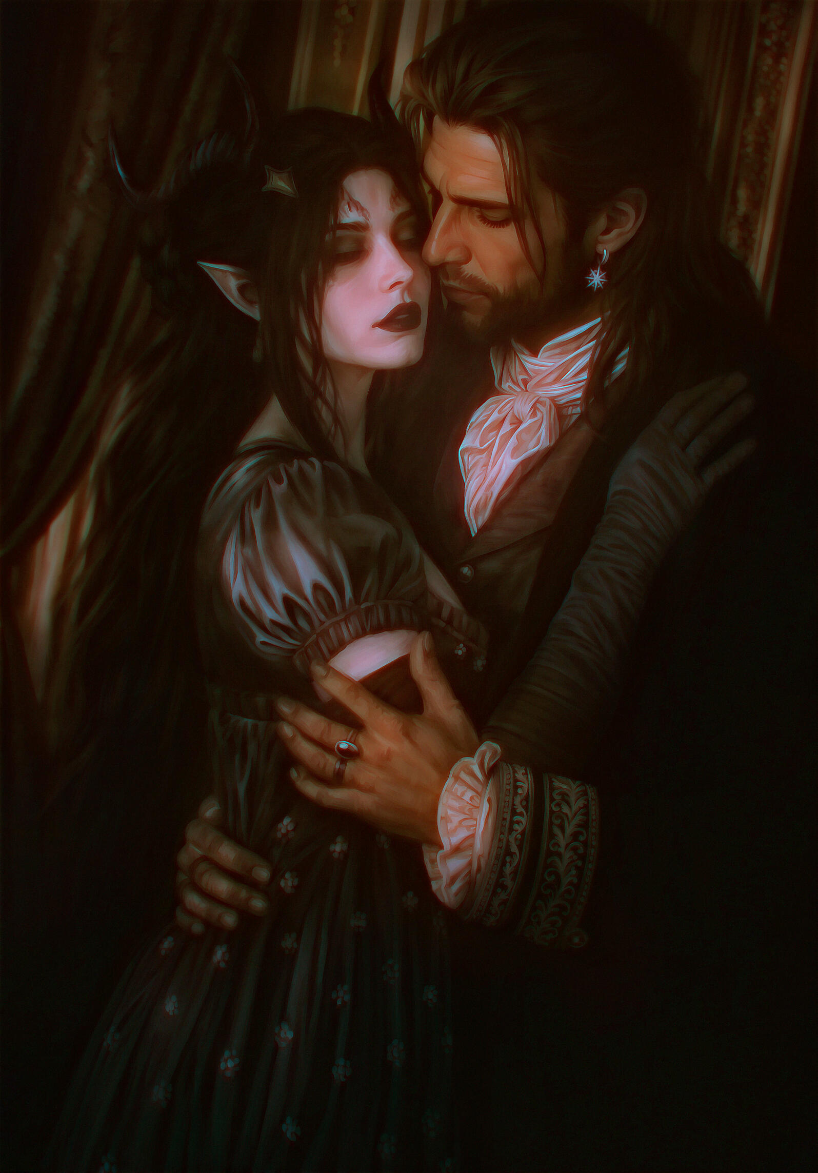 A Tether of Silk and Storm | by @vasiliquemort on Tumblr