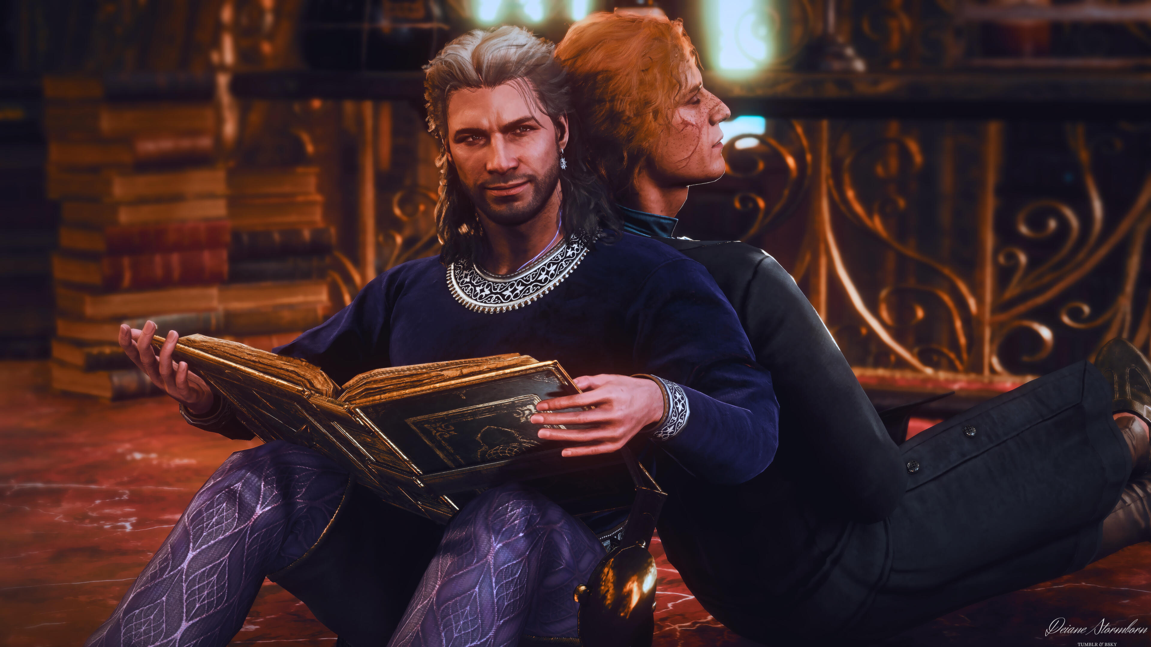 Tom & Gale for @reflectingstars on Bsky
