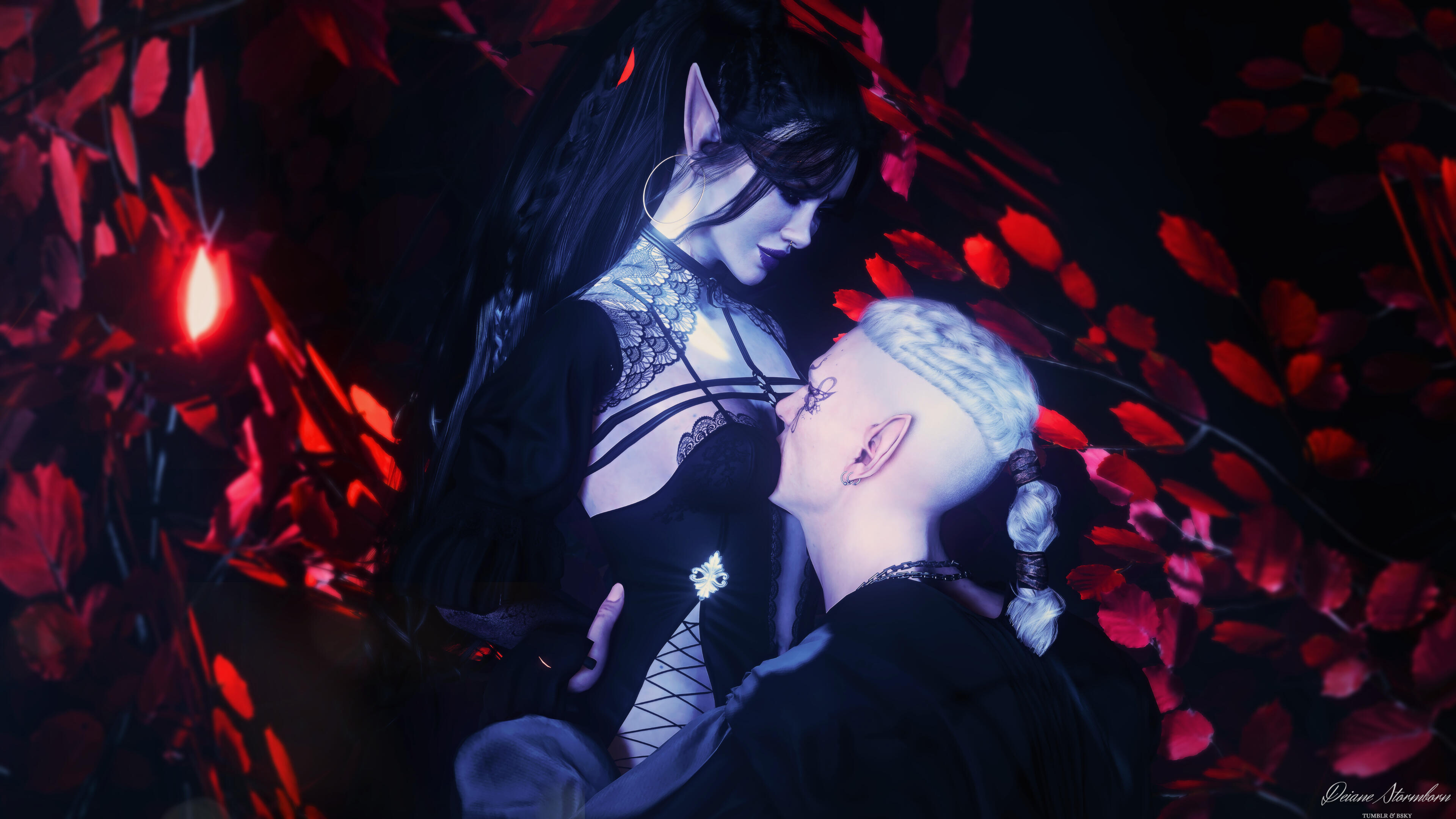 Ravenblood for @shadowfelldarkroom on Bsky and @the-shadowfell-darkroom on Tumblr