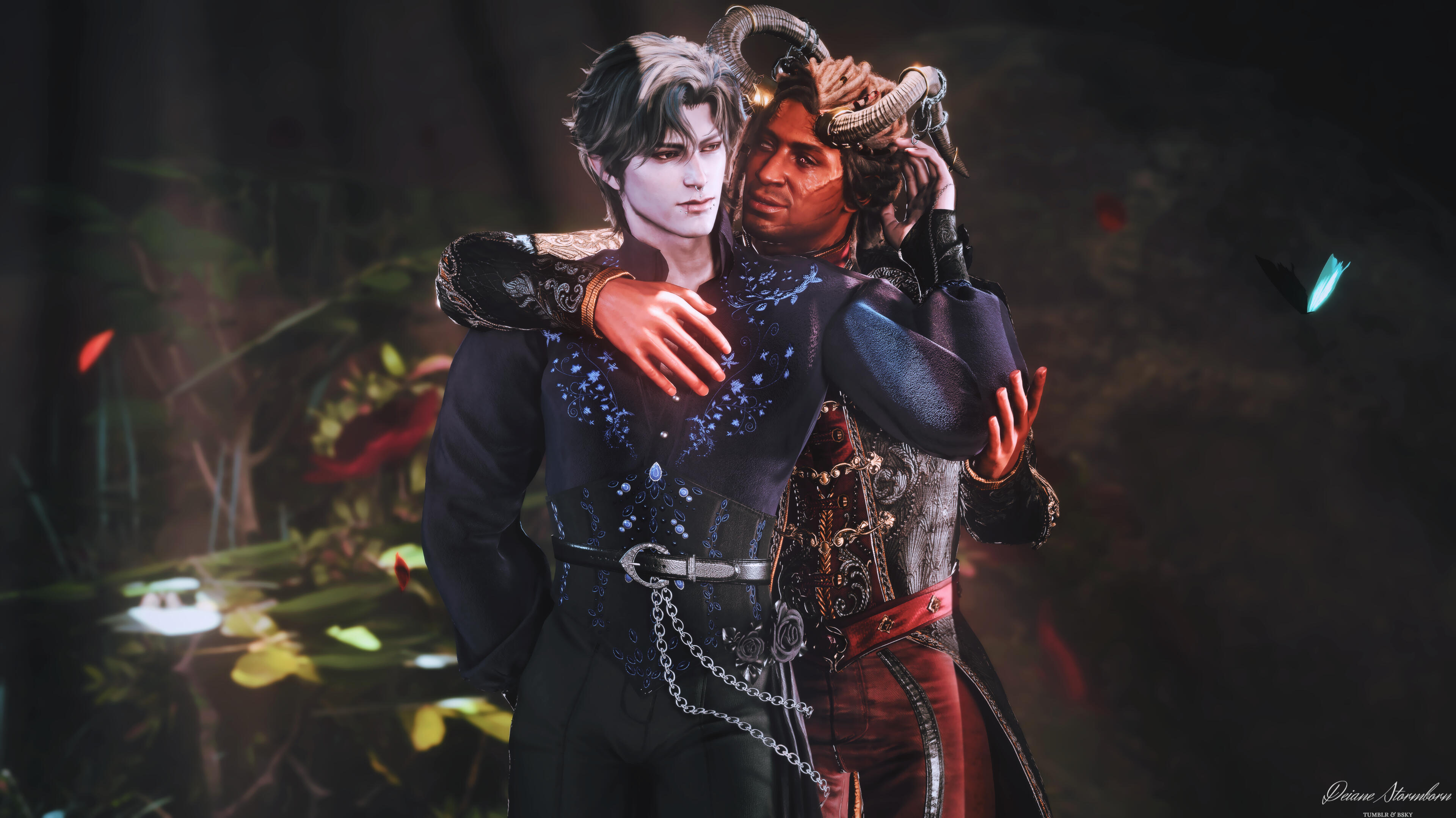 Swornblades for @faeriiefire on Tumblr and Ao3