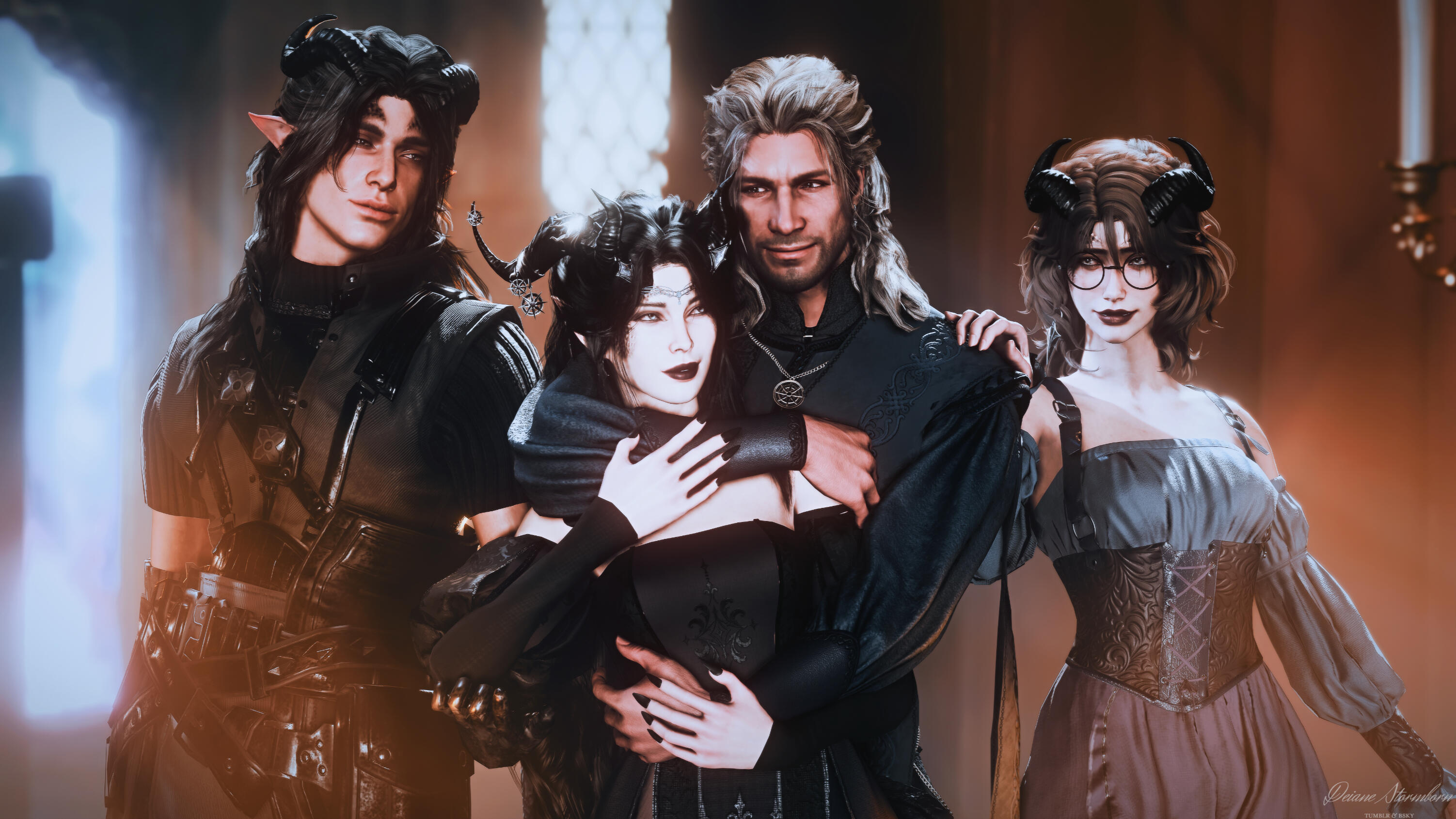 StormWeave Family | Morian, Deiane, Gale and Lumiel